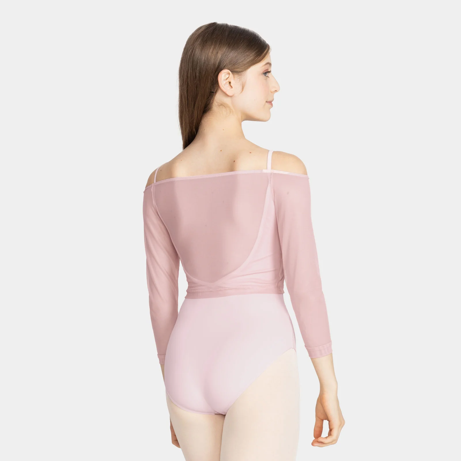 Anala Sheer Long Sleeve Crop Top - SL226 - Image 8