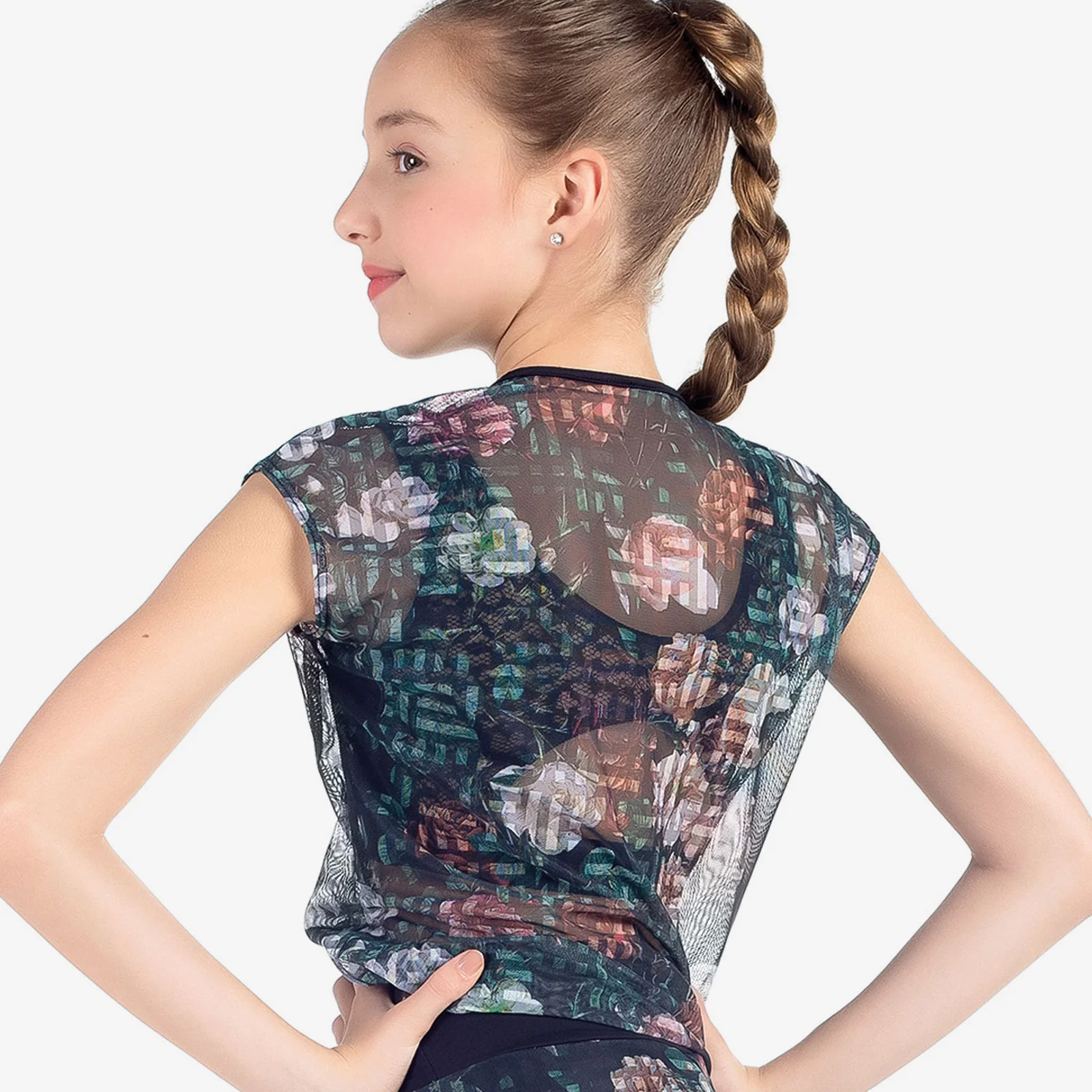 Bruna Kid's Crop Top - L2037 - Image 2