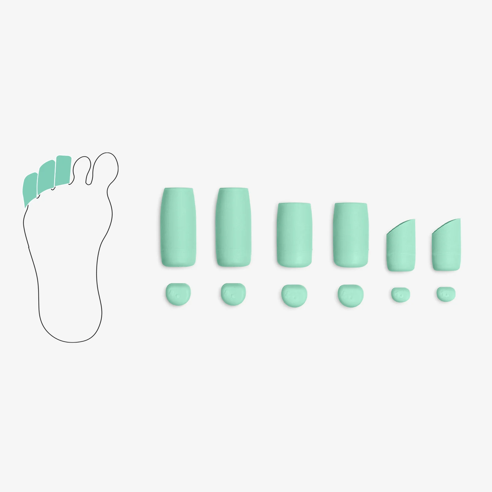 Pointe Shoe Toe Levelers - AC28, AC29 - Image 3