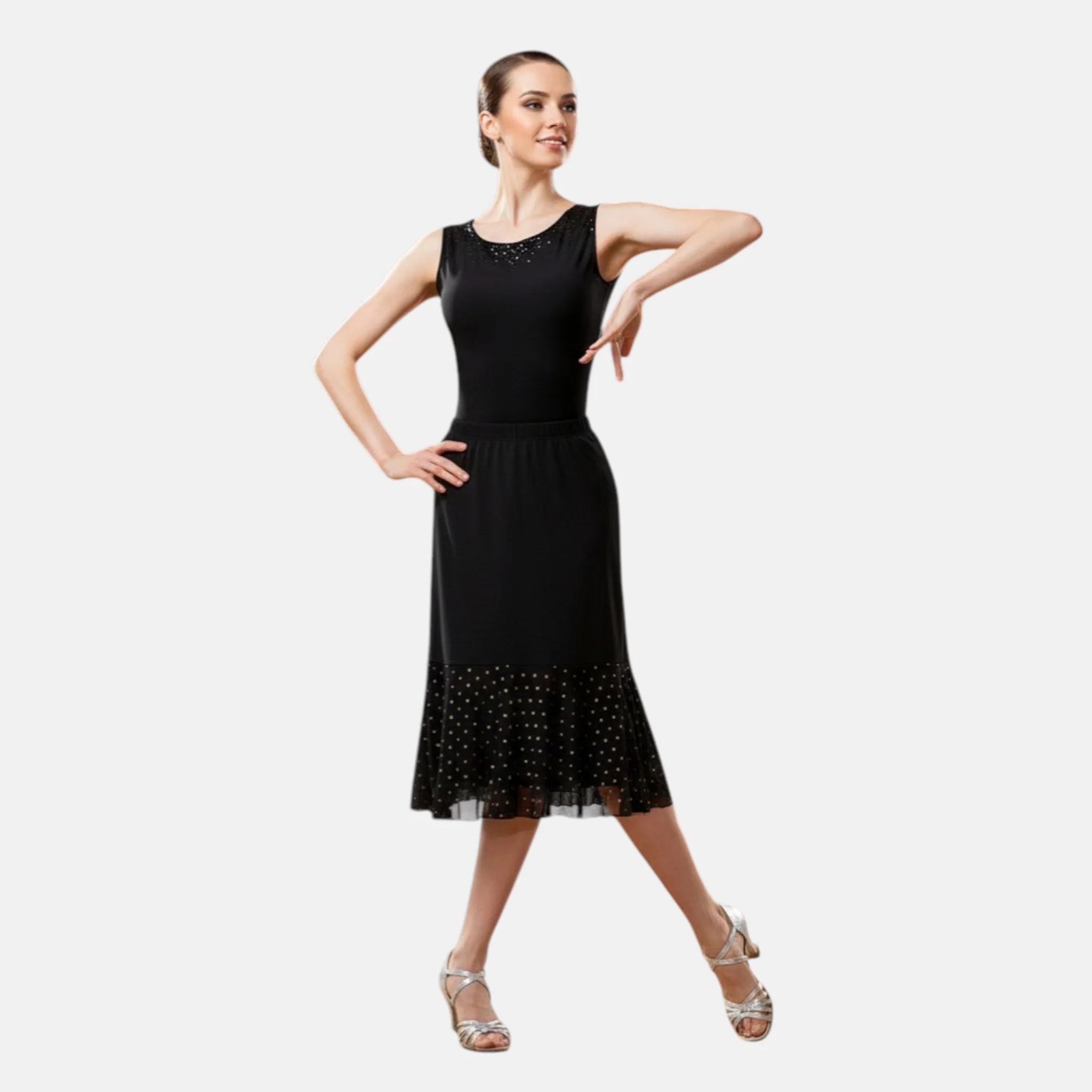 Paso Doble Skirt - B1788 - Image 3