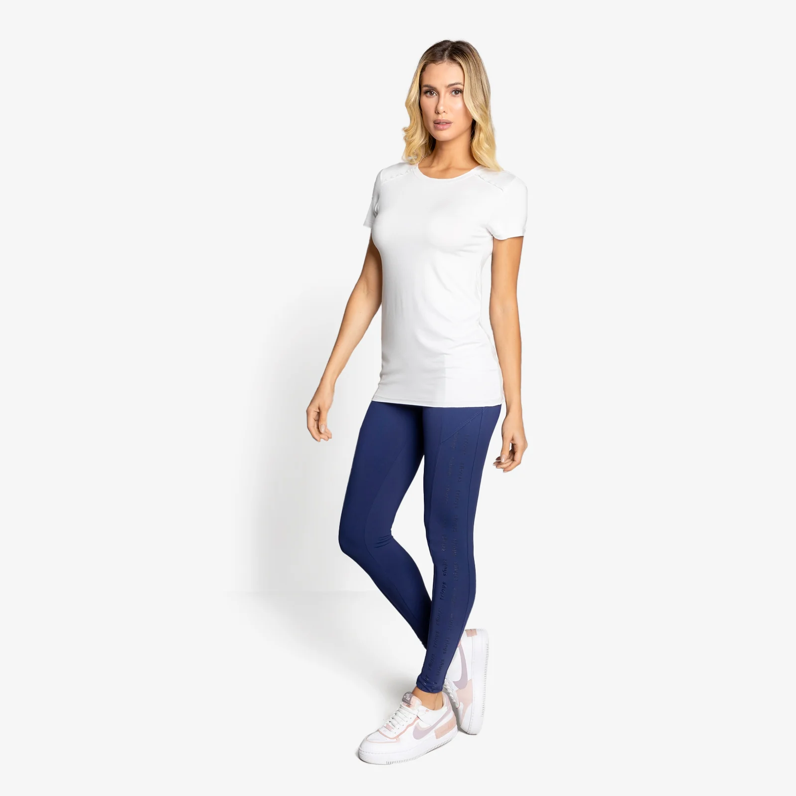 Sleek Navy Leggings - F15178 - Image 3