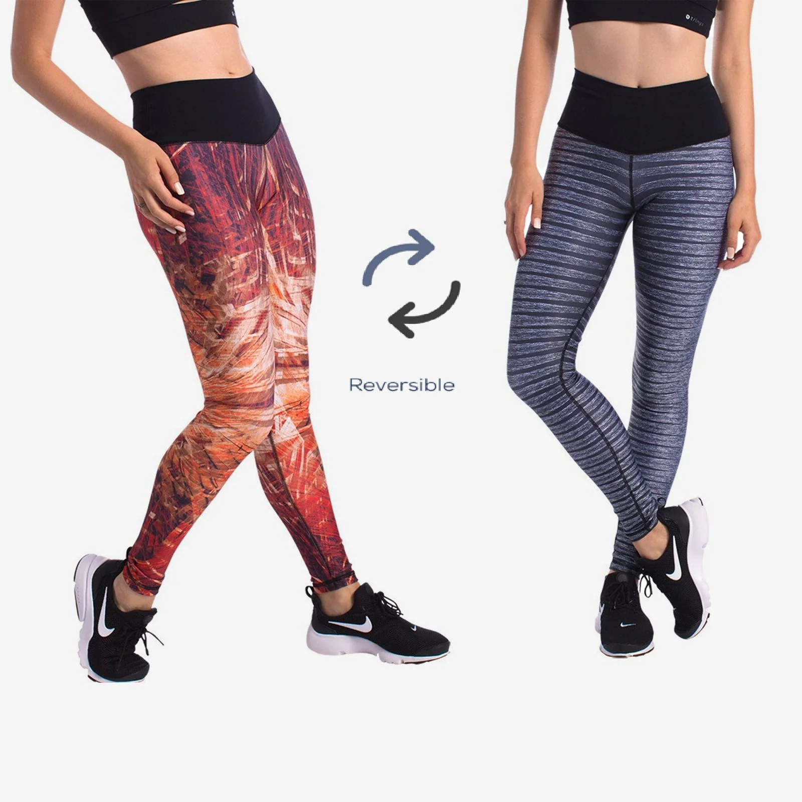 Reversible Fitness Leggings - F13626 - Image 2