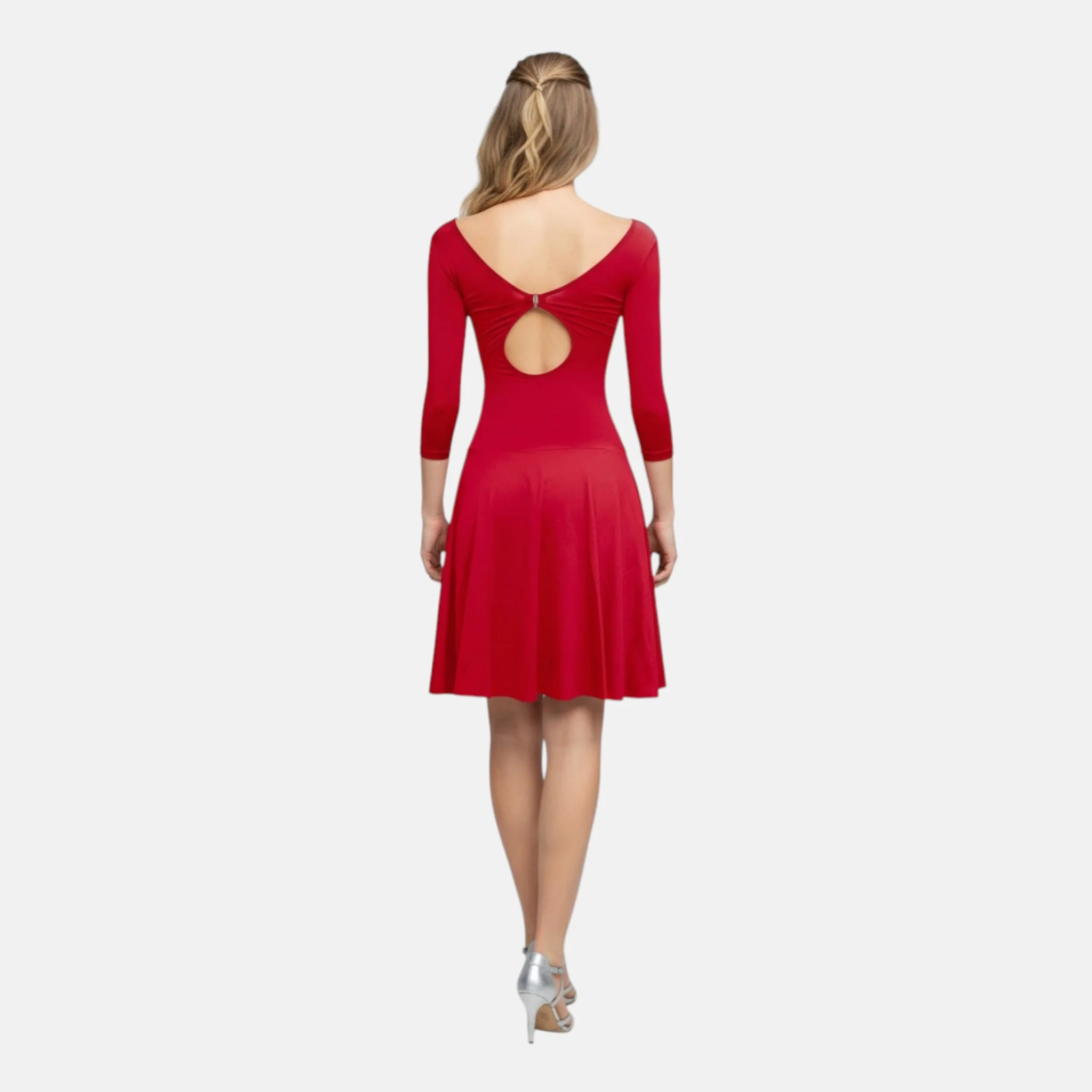 Twirl Salsa Dress - D385 - Image 2